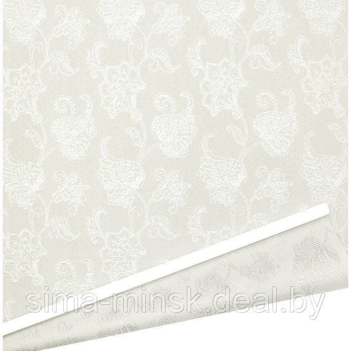 Рулонная штора «Тюильри», 78х175 см, цвет белый - фото 3 - id-p174896182