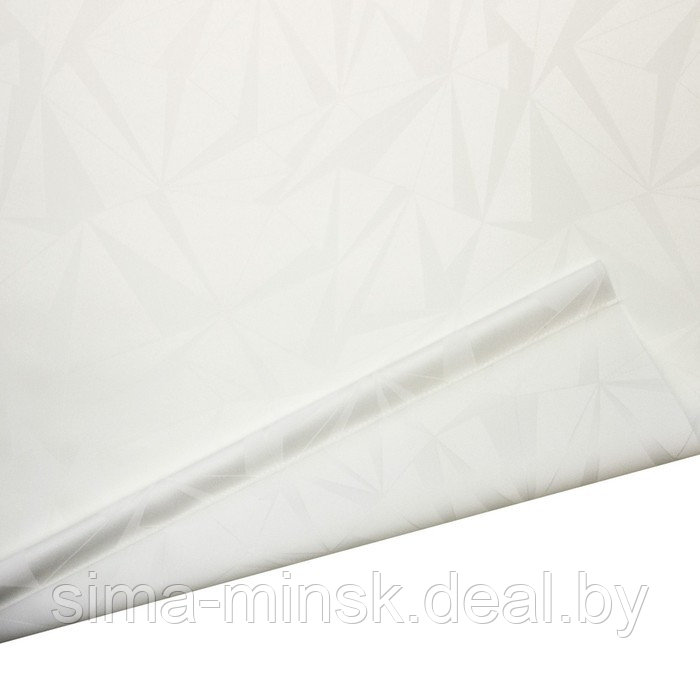Рулонная штора «Грани», 43х175 см, цвет белый - фото 3 - id-p174895778