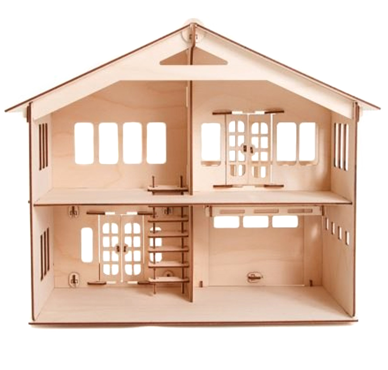 Конструктор деревянный "Дом с гаражом" H-11 - фото 2 - id-p174899458