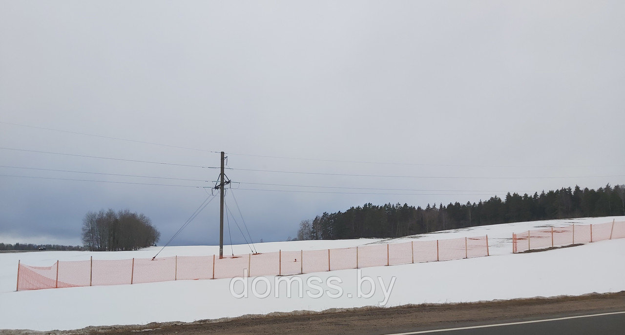 Сетки для снегозадержания А-45/2/25 ячейка 40*45мм, рулон 2*25 м.п. - фото 2 - id-p113102542