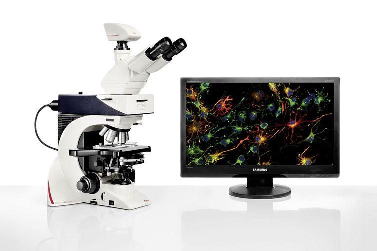 Лабораторный микроскоп с мощным осветителем Leica DM2500 - фото 1 - id-p174920215