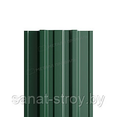 Штакетник металлический МП TRAPEZE-T 16,5х118 (ПЭ-01-6005-0.4)   RAL 6005 Зеленый мох