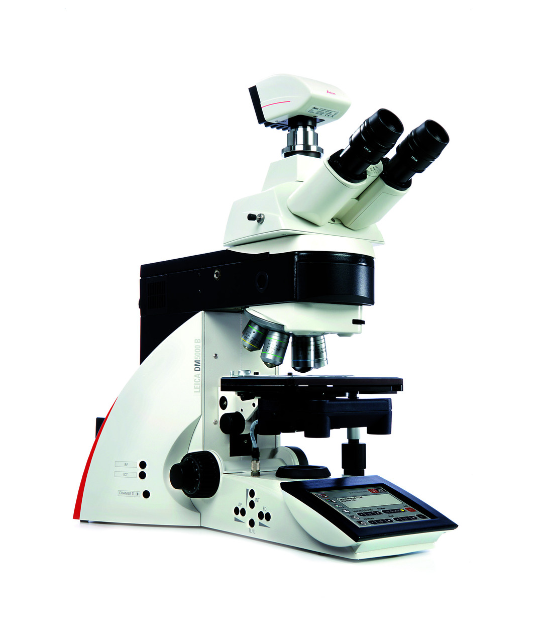 Исследовательский микроскоп с сенсорным дисплеем и возможностью работы с ДИК Leica DM5000B - фото 1 - id-p174920407