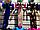 Самокат МИНИ 21st SCOOTER со светящимися колесами, трехколесный Фиолетовый Звезды, фото 3