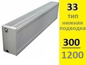 Радиатор KERMI Therm-X2 Profil-Ventil FТV тип 33 300-1200, фото 2