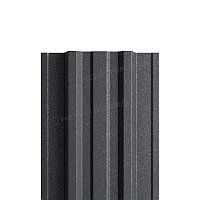 Штакетник металлический МП TRAPEZE-T 16,5х118 (VikingMP E-20-7024-0.5) RAL 7024 Серый графит