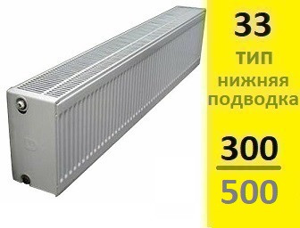 Радиатор KERMI Therm-X2 Profil-Ventil FТV тип 33 300-500