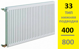 Радиатор KERMI Therm-X2 Profil-Ventil FТV тип 33 400-800, фото 2