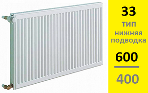 Радиатор KERMI Therm-X2 Profil-Ventil FТV тип 33 600-400, фото 2