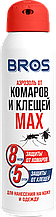 Аэрозоль от комаров и клещей (90 мл)  MAX BROS