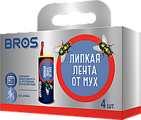 Липкая лента, упаковка 4 шт. BROS