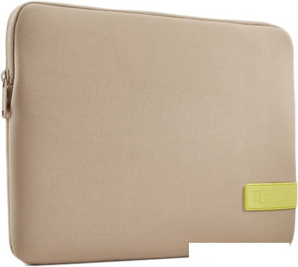 Чехол Case Logic Reflect 13" REFPC-113 (plaza taupe/sun-lime), фото 2