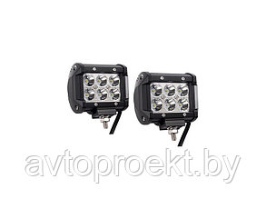 Дополнительные LED фары для внедорожников 18W Cree