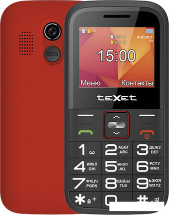 Мобильный телефон TeXet TM-B418 (красный), фото 2