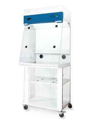 Автономный вытяжной шкаф из н/ж стали и прозрачной задней панелью Esco SPB-3B1 Opti Ascent (90 см)