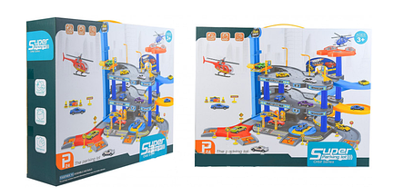 Детский игровой гараж-парковка 4 этажа Super Parking Lot P7988, фото 2