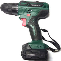Аккумуляторная дрель-шуруповерт, 12В, Li-ion, 2Ач, 22Нм, 0-400/0-1400 об/мин