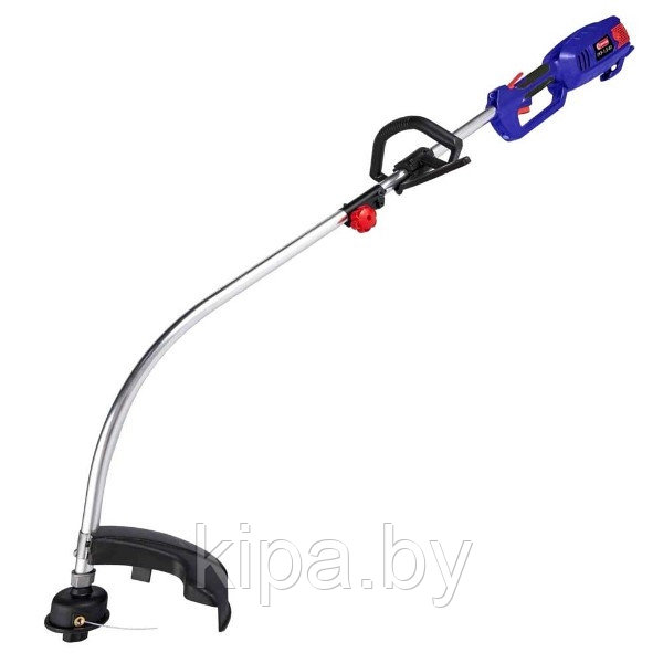 Газонокосилка ручная электрическая, 220В/50Гц, 1200Вт, 8600об/мин, 380мм,изогнутая штанга