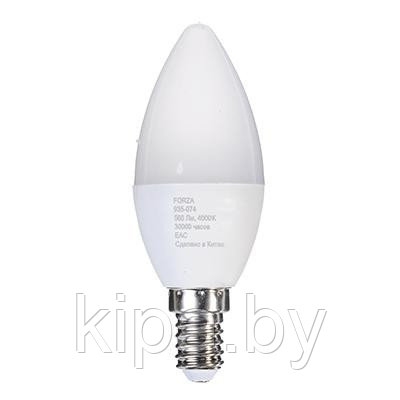 Лампа светодиодная свеча С37 7W,Е14 560lm 4200K FORZA - фото 1 - id-p174938652