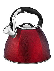 Чайник со свистком Hoffmann HM-55108 красный