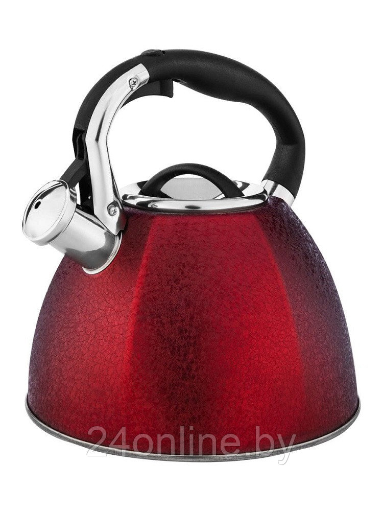 Чайник со свистком Hoffmann HM-55108 красный - фото 1 - id-p174940777