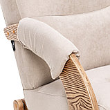 Кресло-глайдер Эталон дуб, ткань Soro 21, фото 6
