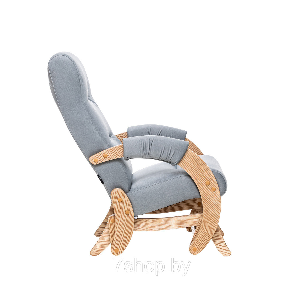 Кресло-глайдер Фрейм дуб, ткань Fancy 85 - фото 2 - id-p174941516