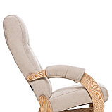 Кресло-глайдер Фрейм дуб, ткань Soro 21, фото 4