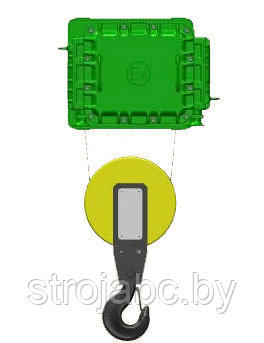 Тельфер электрический взрывозащищенный канатный стационарный Серия ВМТ (Болгария) - фото 1 - id-p174943837