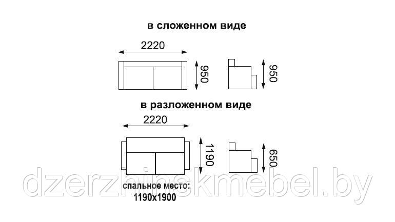 ДИВАН ФЕНИКС (РОГОЖКА КОРИЧНЕВАЯ/КОЖЗАМ БЕЖЕВЫЙ). НОВИНКА! Россия Олмеко - фото 3 - id-p174945131