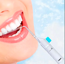 Ирригатор полости рта Power Floss + Щетка зубная на батарейках 2 насадки, фото 3