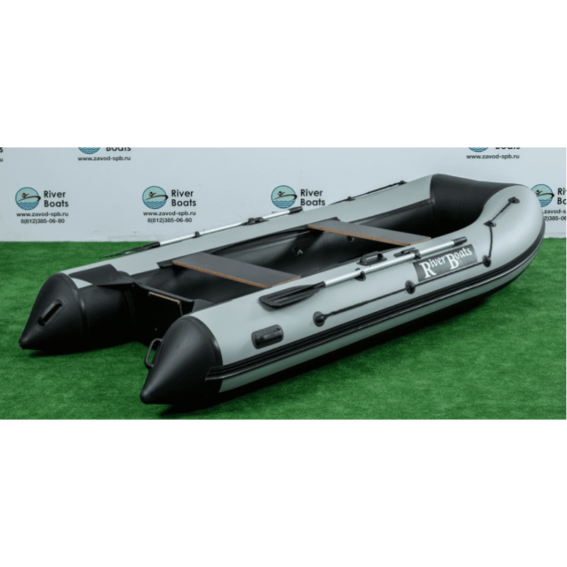 Надувная лодка ПВХ RiverBoats RB 350 (алюминиевый пол) - фото 1 - id-p174945754