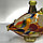 Статуэтка Рыбка-графин стеклянная, винтаж, фото 2