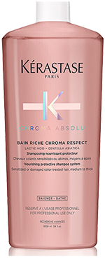 Шампунь Керастаз для окрашенных толстых волос 1000ml - Kerastase Chroma Absolu Bain Riche Chroma Respect