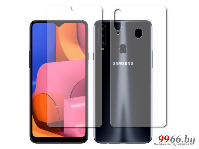 Гидрогелевая пленка LuxCase для Samsung Galaxy A20s 0.14mm Matte Front and Back 87099 - фото 1 - id-p173885910