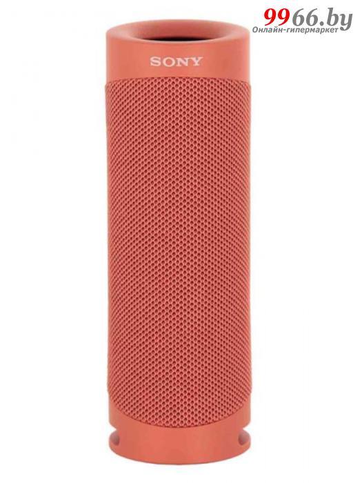 Портативная акустическая беспроводная блютуз мини колонка для улицы Sony SRS-XB23 красная с аккумулятором