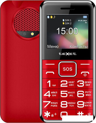 Мобильный телефон TeXet TM-B319 (красный), фото 2