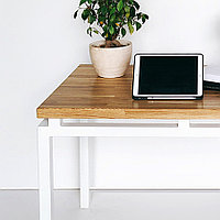 Обеденный стол crafto ЗИОН / white в стиле лофт