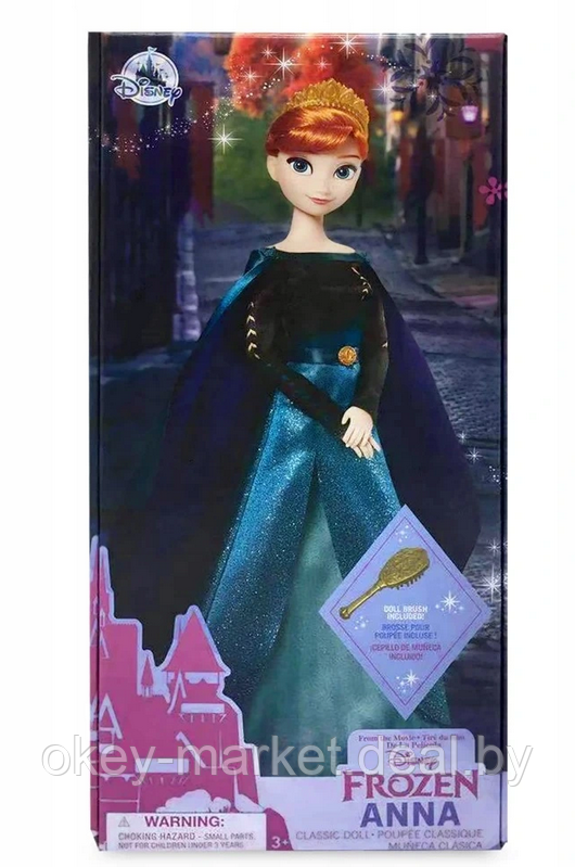 Кукла Disney Анна Холодное сердце 2 Принцесса Дисней с расческой - фото 6 - id-p174951719