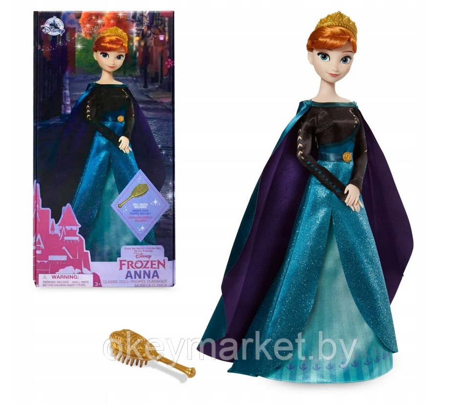 Кукла Disney Анна Холодное сердце 2 Принцесса Дисней с расческой, фото 2