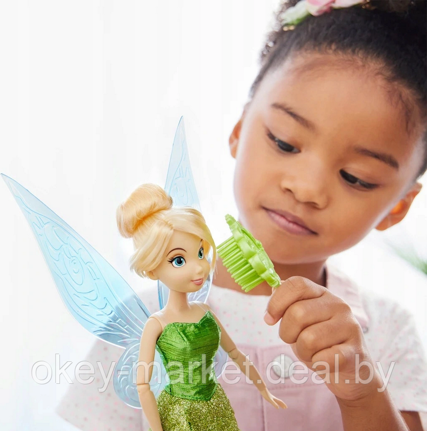Кукла Disney Фея Динь Тинкрбэлл с расческой - фото 4 - id-p174952235