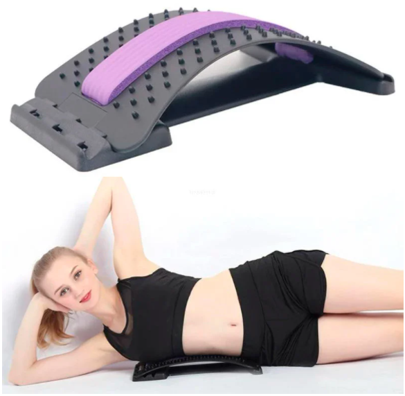 Тренажер-массажер для спины и позвоночника Waist Stretch Massager - фото 2 - id-p51486495