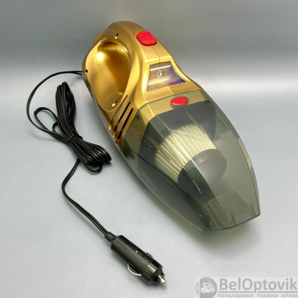 Автомобильный пылесос Auto Vacuum Tire Inflator (с функцией компрессора) - фото 5 - id-p174954156