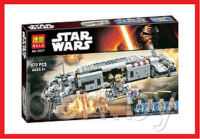 10577 Конструктор Звездные войны Bela Военный транспорт Сопротивления, 670 дет., аналог Lego Star Wars 75140