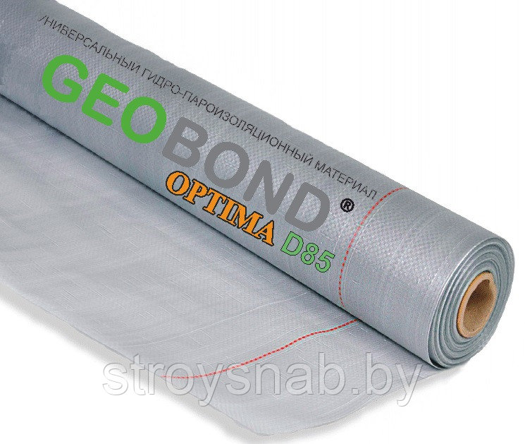 Универсальный гидро-пароизоляционный материал GEOBOND OPTIMA D85 - 30 кв.м. - фото 1 - id-p77030974