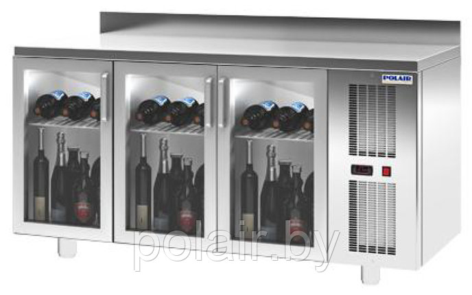 Холодильный стол POLAIR (ПОЛАИР) TD3GN-GC 450 л. (+1...+10), фото 2
