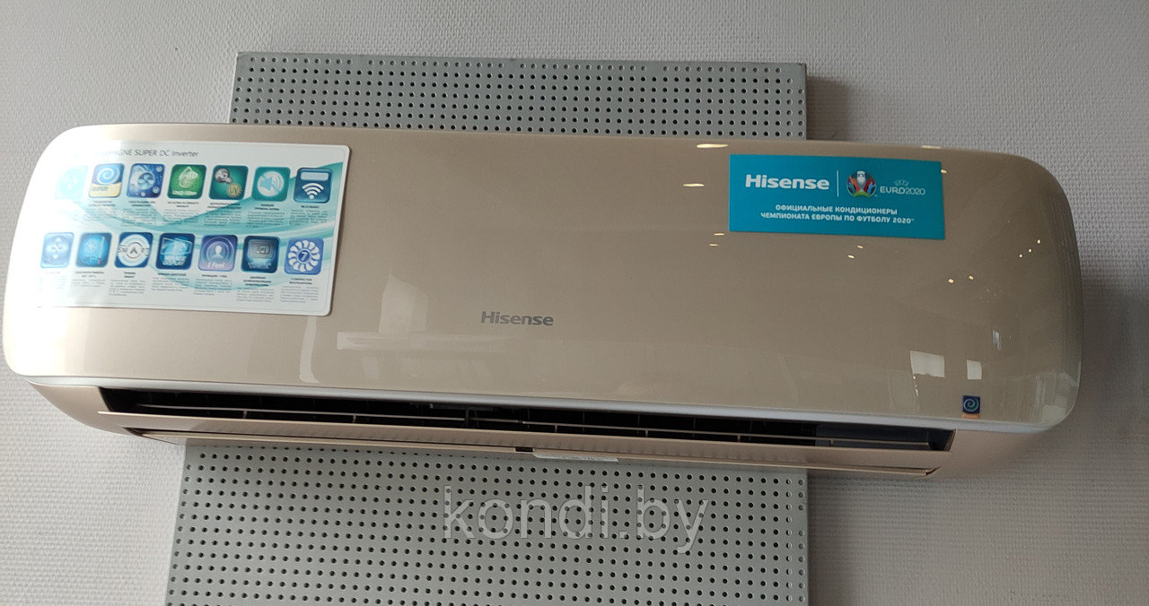 Кондиционер Hisense AS-10UW4SVETG107G(C) Premium Champagne  Super DC Inverter