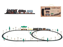 Железная дорога "Classic train", 71 предмет, свет/звук, длина 430 см, арт. 1214B-5