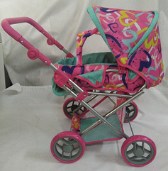 Коляска для кукол с люлькой, коляска-трансформер и постельными принадлежностями   MELOBO 9346(М2013)