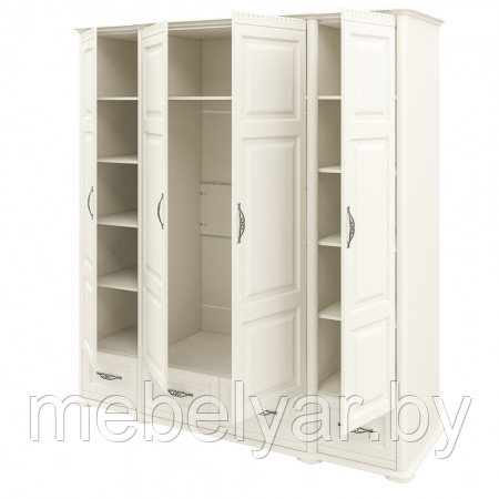 Шкаф для одежды МН-126-04(1) Мебель Неман Марсель Крем - фото 2 - id-p175007717